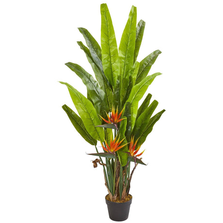 4.5’ Bird of Paradise Artificial Plant-Parc Decor