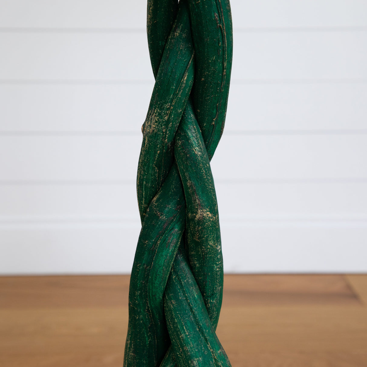 4.5’ Money Artificial Tree in White Oval Planter (Real Touch-Parc Decor