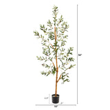 4.5’ Olive Artificial Tree-Parc Decor