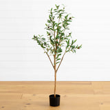 4.5’ Olive Artificial Tree-Parc Decor