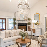 4.5' Olive Double Topiary Silk Tree-Parc Decor