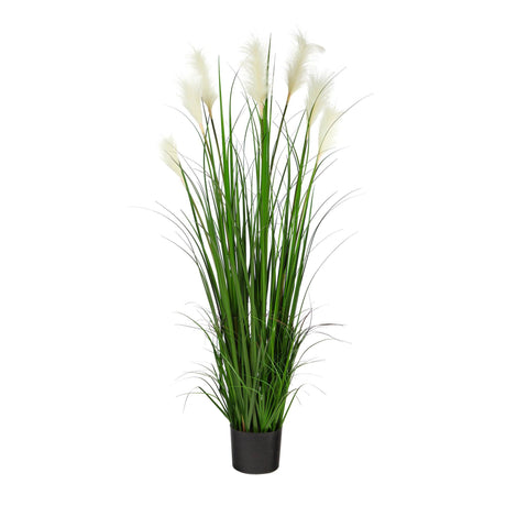 4.5’ Plum Grass Artificial Plant-Parc Decor