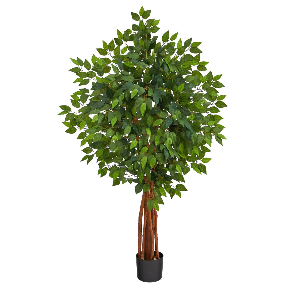 4.5’ Super Deluxe Ficus Artificial Tree with Natural Trunk-Parc Decor