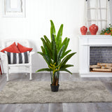 4.5’ Traveler's Palm Artificial Tree-Parc Decor