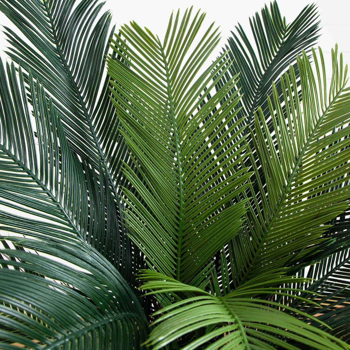 4.5' Cycas Artificial Tree in Oval Planter UV Resistant (Indoor/Outdoor)