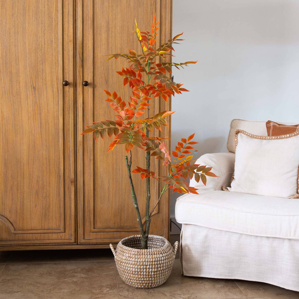 4ft. Autumn Sumac Artificial Fall Tree-Tree-Parc Decor