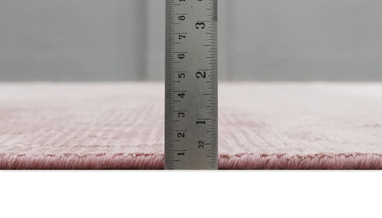 4x6 and 6x9 Hand Woven and Carved Pink Floral Art Silk Rug | KNT2-Area Rug-Parc Decor