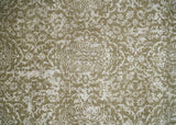 4x6 Fine Hand Knotted Olive and Silver Traditional Vintage Persian Style Antique Wool and SIlk Rug | AGR16
