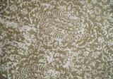 4x6 Fine Hand Knotted Olive and Silver Traditional Vintage Persian Style Antique Wool and SIlk Rug | AGR16