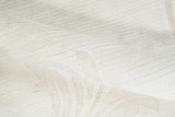 4x6 Hand Woven Silver and Ivory Modern Floral Art Silk Rug
