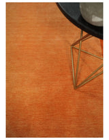 4x6 Small Rust and Peach Farmhouse Wool Hand Woven Southwestern Gabbeh Rug
