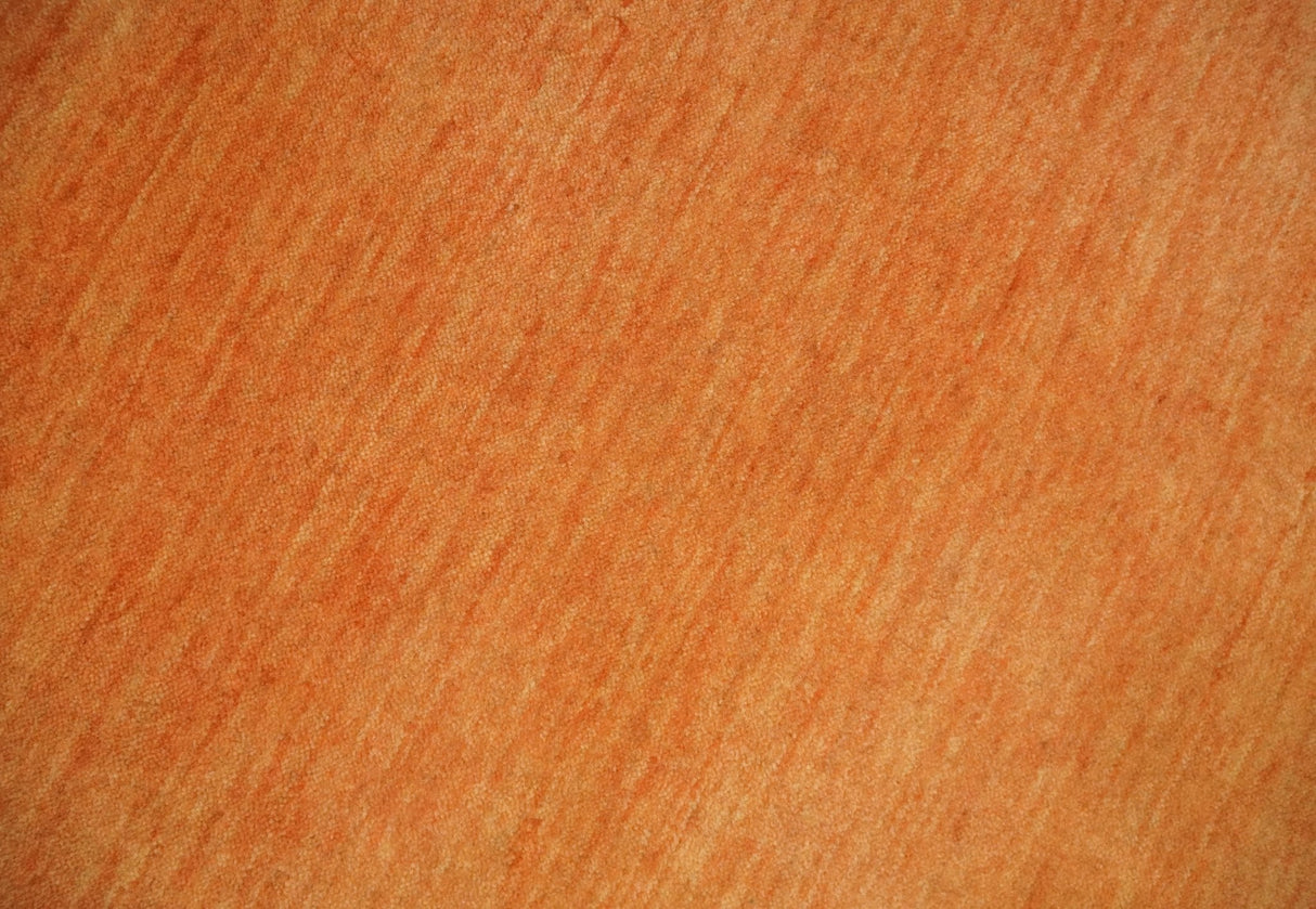4x6 Small Rust and Peach Farmhouse Wool Hand Woven Southwestern Gabbeh Rug