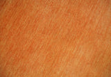 4x6 Small Rust and Peach Farmhouse Wool Hand Woven Southwestern Gabbeh Rug