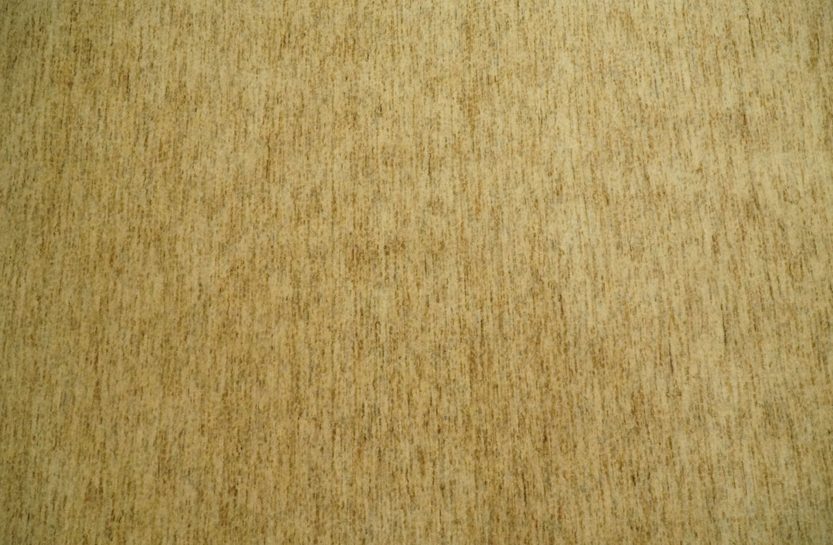 4x6 Small Solid Beige Natural Farmhouse Wool Hand Woven Southwestern Rug