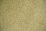 4x6 Small Solid Beige Wool Hand Woven Southwestern Gabbeh Rug