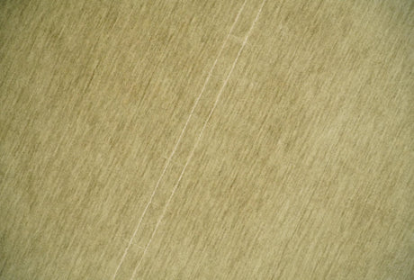 4x6 Small Solid Beige Wool Hand Woven Southwestern Gabbeh Rug