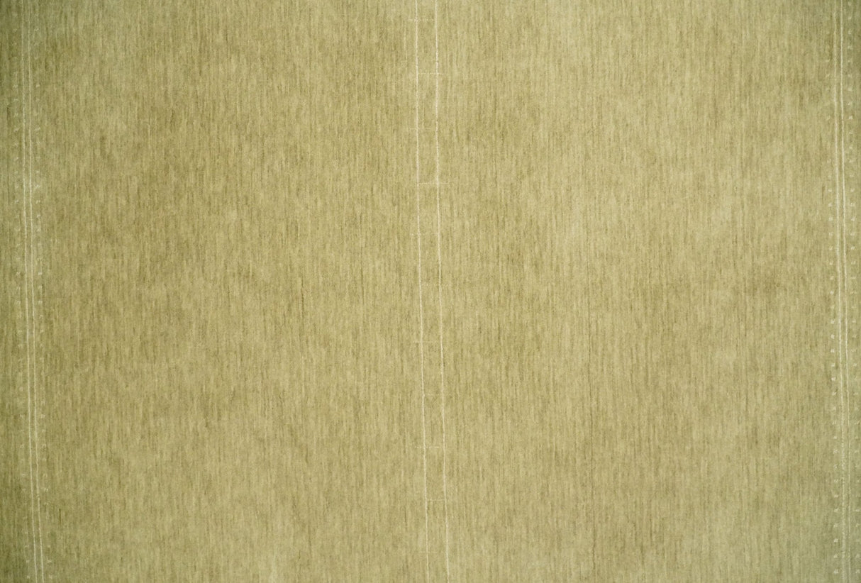 4x6 Small Solid Beige Wool Hand Woven Southwestern Gabbeh Rug