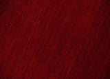 4x6 Small Solid Red Wool Hand Woven Southwestern Gabbeh Rug
