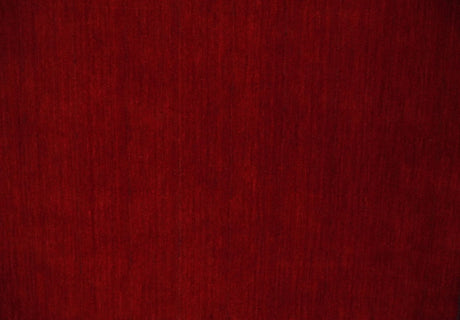 4x6 Small Solid Red Wool Hand Woven Southwestern Gabbeh Rug