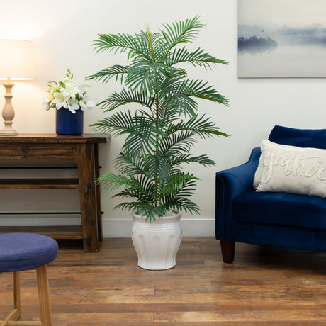 5’ Areca Artificial Palm Tree UV Resistant (Indoor/Outdoor)-Parc Decor