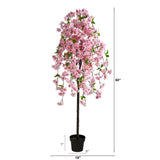 5' Artificial Cherry Blossom Tree-Parc Decor
