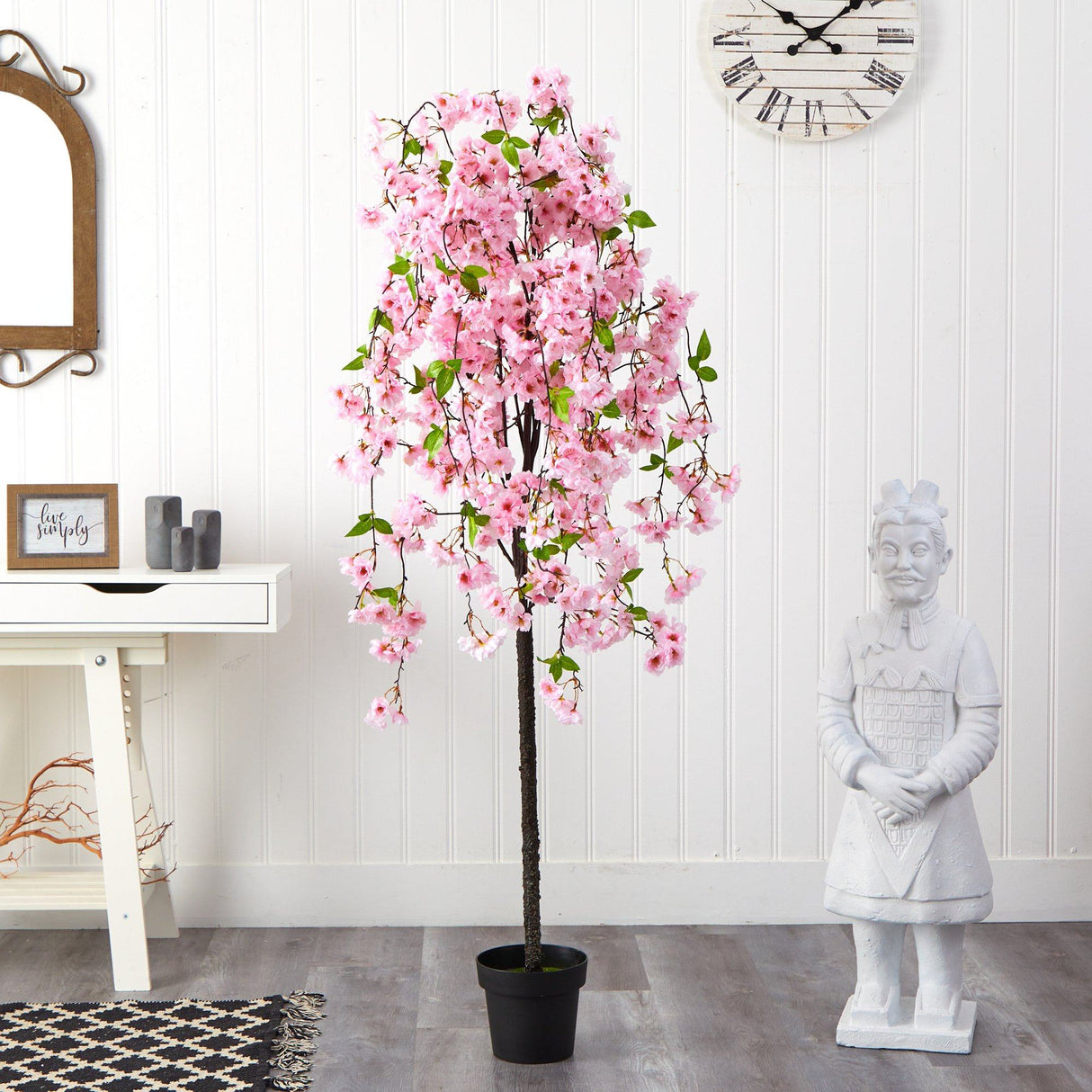 5' Artificial Cherry Blossom Tree-Parc Decor