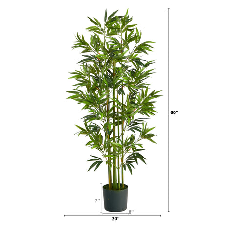 5’ Bamboo Artificial Tree-Parc Decor
