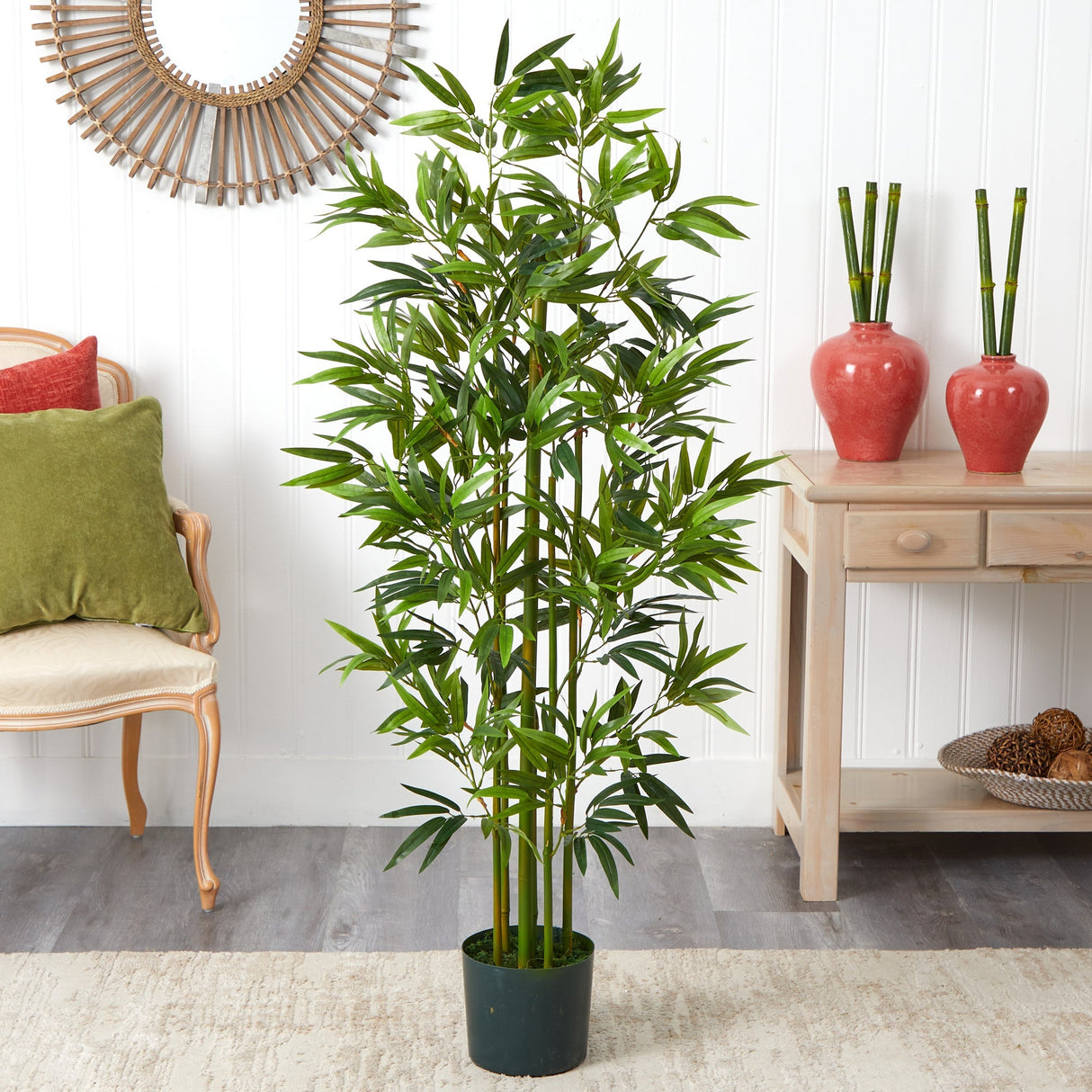 5’ Bamboo Artificial Tree-Parc Decor