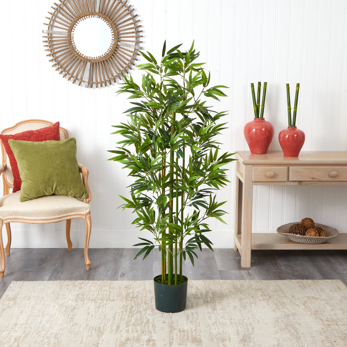 5’ Bamboo Artificial Tree-Parc Decor