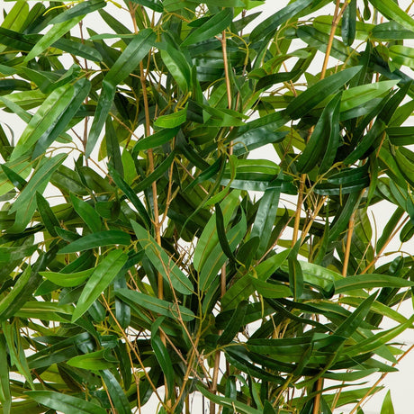 5’ Bamboo Artificial Tree in Sand Colored Planter (Real Touch) (Indoor/Outdoor)-Parc Decor