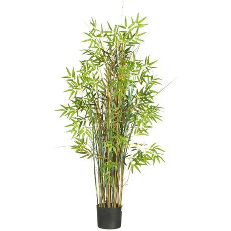 5' Bamboo Grass Silk Plant-Parc Decor