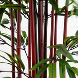 5’ Bamboo Silk Tree w/Planter-Parc Decor