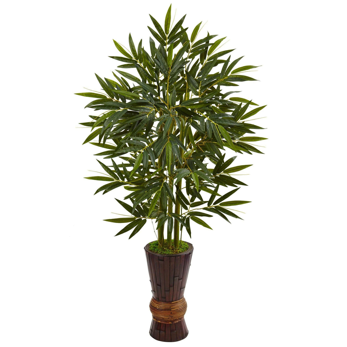 5’ Bamboo Tree in Bamboo Planter-Parc Decor