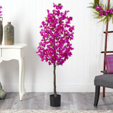 5’ Bougainvillea Artificial Tree-Parc Decor