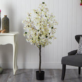 5’ Bougainvillea Artificial Tree-Parc Decor