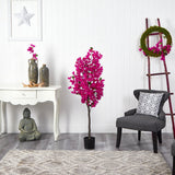 5’ Bougainvillea Artificial Tree-Parc Decor