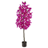 5’ Bougainvillea Artificial Tree-Parc Decor