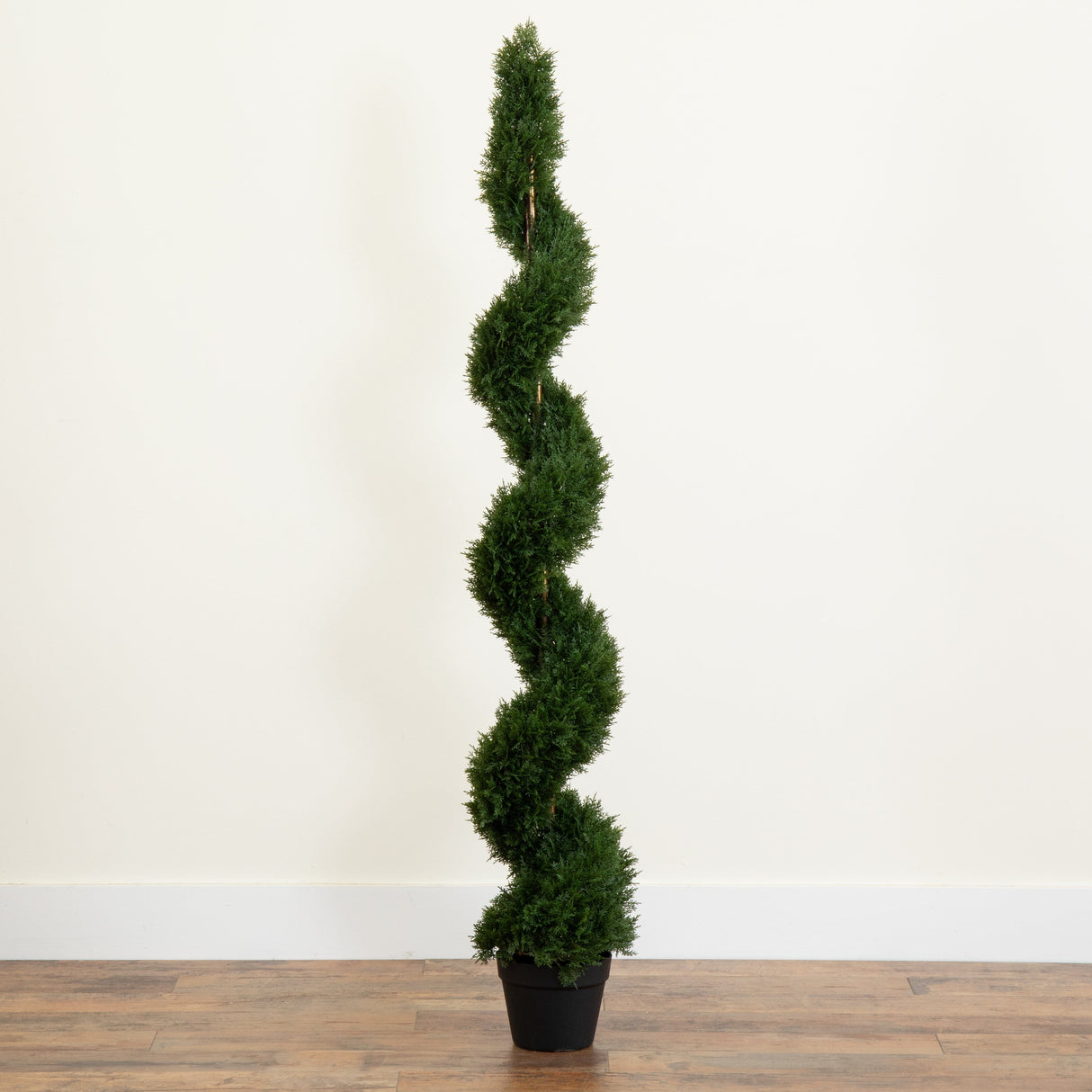 5' Cedar Spiral Silk Tree (In-door/Out-door)-Parc Decor