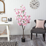 5’ Cherry Blossom Artificial Tree-Parc Decor