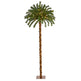 5’ Christmas Palm Artificial Tree with 150 Warm White LED Lights-Parc Decor