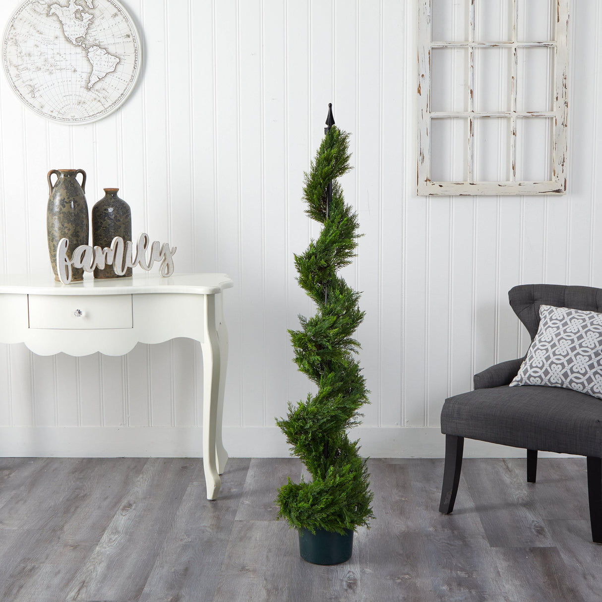 5' Cypress Spiral Tree-Parc Decor