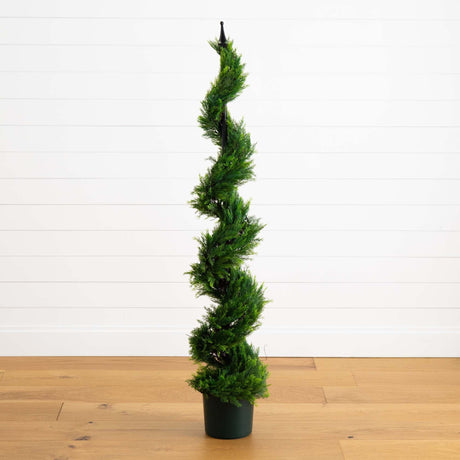 5' Cypress Spiral Tree-Parc Decor