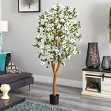 5' Dogwood Silk Tree-Parc Decor