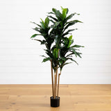 5’ Dracaena Plant UV Resistant (Indoor/Outdoor)-Parc Decor