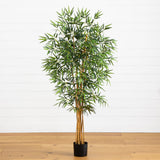 5' Fancy Style Bamboo Silk Tree-Parc Decor
