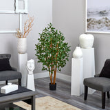 5' Ficus Bushy Silk Tree-Parc Decor