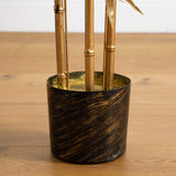 5' Golden Bamboo Tree w/880 Lvs-Parc Decor