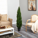 5' Mini Cedar Pine Tree (Indoor/Outdoor)-Parc Decor
