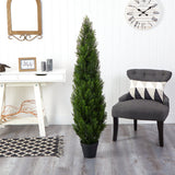 5' Mini Cedar Pine Tree (Indoor/Outdoor)-Parc Decor