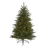 5’ Napa Valley Fir Artificial Chrstmas Tree with 350 Clear Lights and 1107 Bendable Branches-Parc Decor